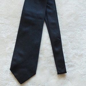 Massimo Bizzocchi silk tie, made in Italy -- Classic Black -- 2773/48